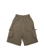 Cord Shorts in Khaki