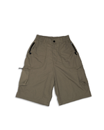 Cord Shorts in Khaki