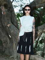 PRE-ORDER Ruched Top in White