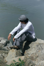 Double Knee Pants (Hickory Stripe)